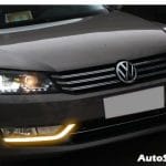 Дневные ходовые огни на Volkswagen Passat B7 2011-2016 года