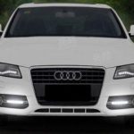 Дневные ходовые огни Audi A4 08-12 года с повторителем