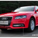 Дневные ходовые огни Audi A4 2008-2012 года