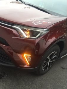 дневные ходовые огни Toyota RAV4
