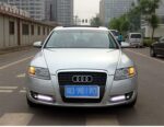 Дневные ходовые огни Audi A6 2005-2008 года с повторителем