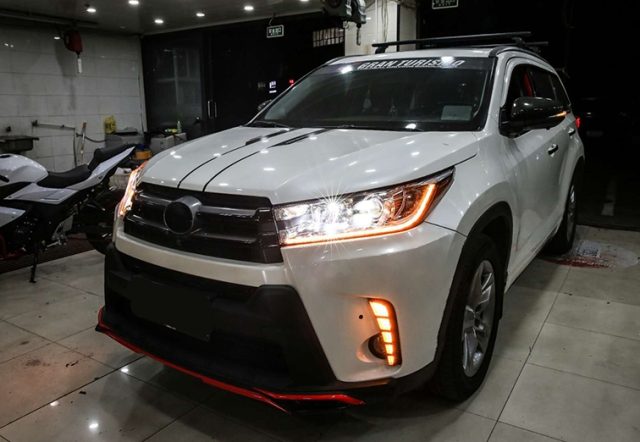 дневные ходовые огни Toyota Highlander