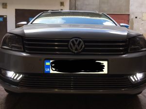дневные ходовые огни Volkswagen Passat B7