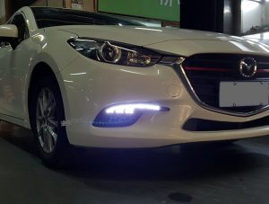 дневные ходовые огни Mazda 3