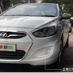 Денні ходові вогні Hyundai Accent 2011-2015 року