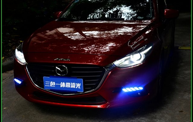 DRL новая Mazda 3