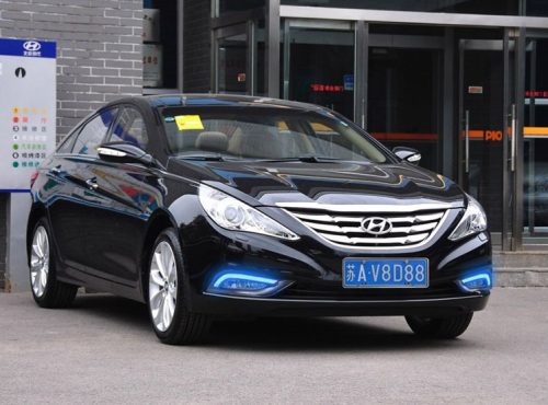 дневные ходовые огни Hyundai Sonata