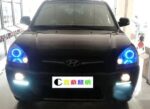 Дневные ходовые огни Hyundai Tucson 2006-2013 года