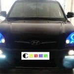 Дневные ходовые огни Hyundai Tucson 2006-2013 года