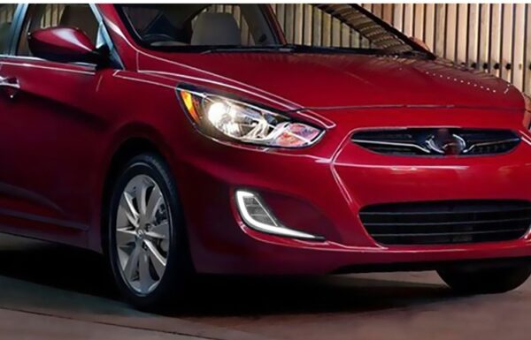 Денні ходові вогні Hyundai Accent 2011-2018 року