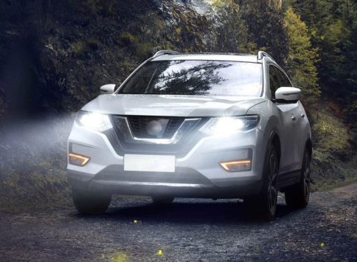 дневные ходовые огни Nissan X-Trail