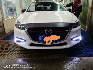 дневные ходовые огни новая Mazda 3