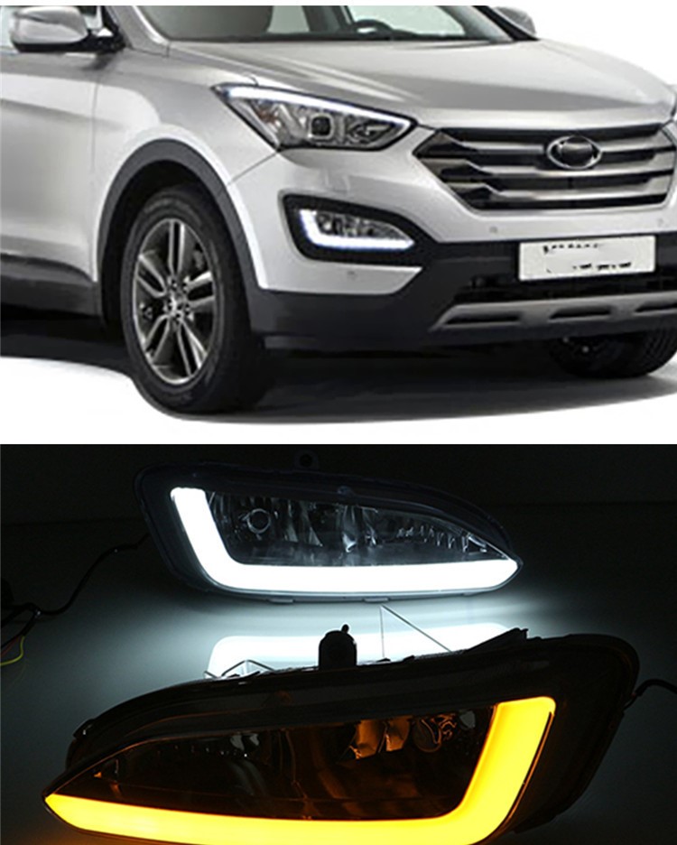 Денні ходові вогні Hyundai Santa Fe
